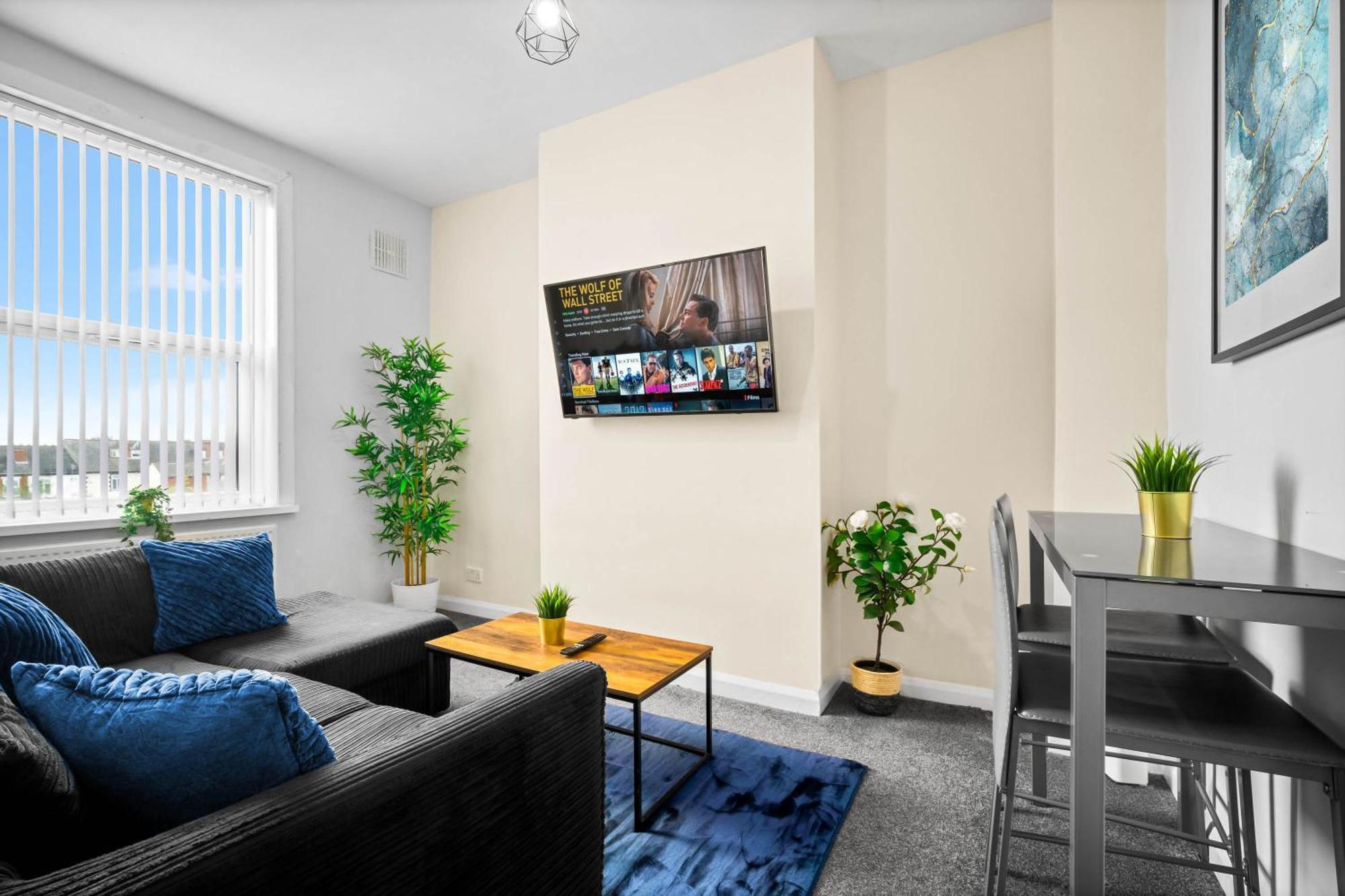 Two Bedroom Apartment - Single Beds - Accommodates 3 - Street Parking - Top Rated -Wbb Уест Бромуич Екстериор снимка